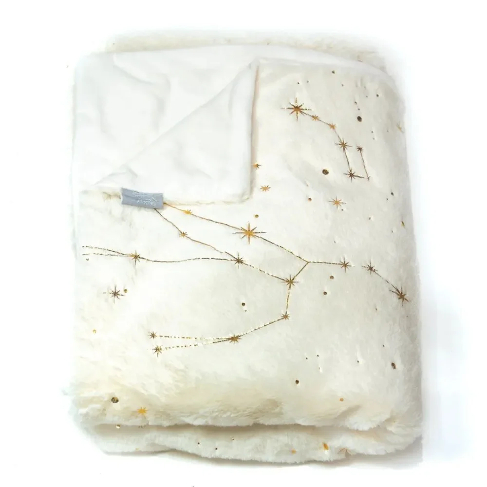AVIVA STANOFF‎ ZODIAC IVORY THROW
